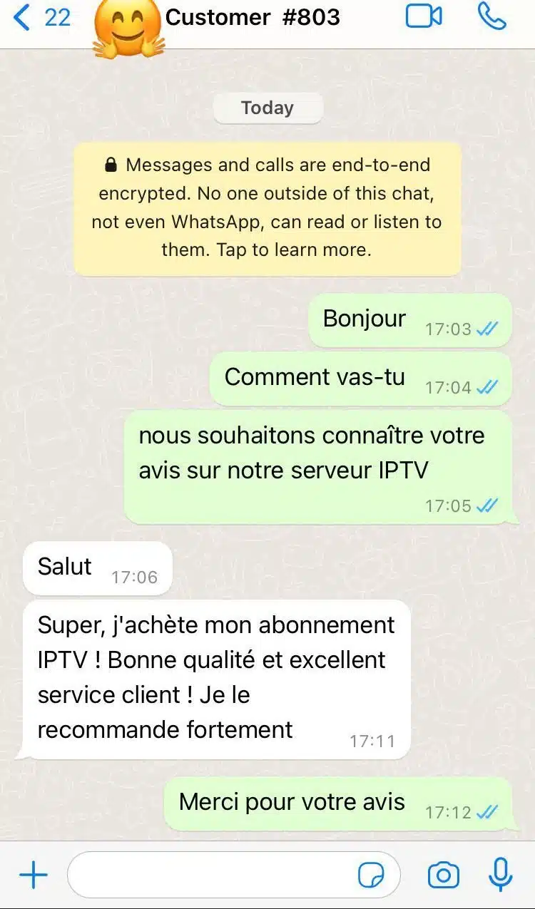 Avis client Tivimate Premium 1