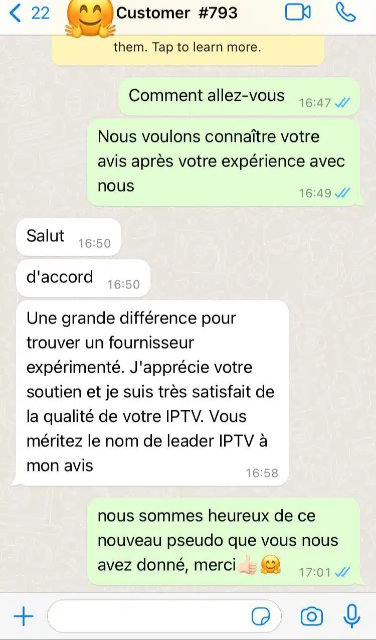 Avis client Tivimate Premium 2